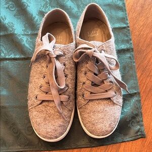 Eileen Fisher Women's Tan Lace-Up Sneakers